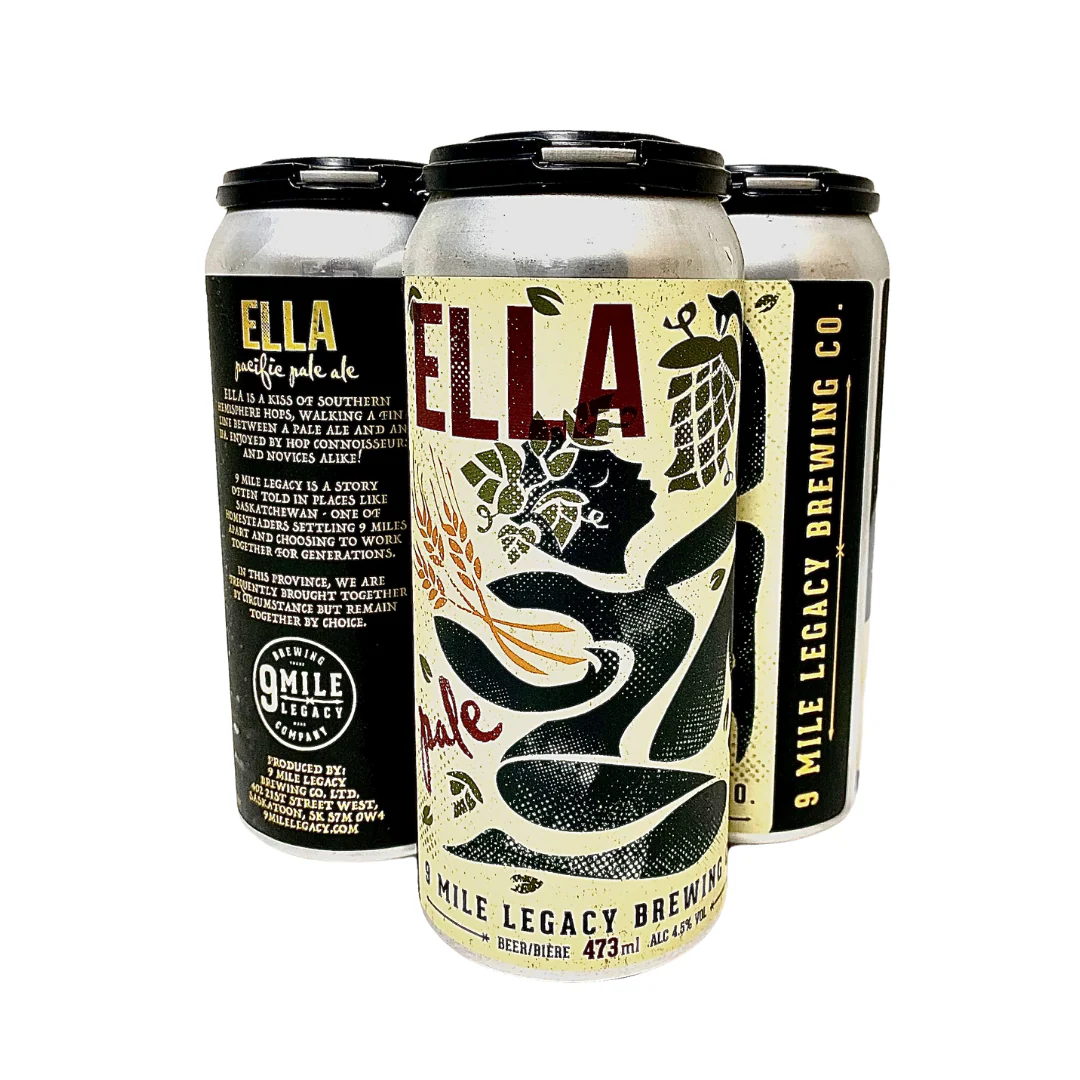 9 Mile Ella Pale Ale 4 Cans
