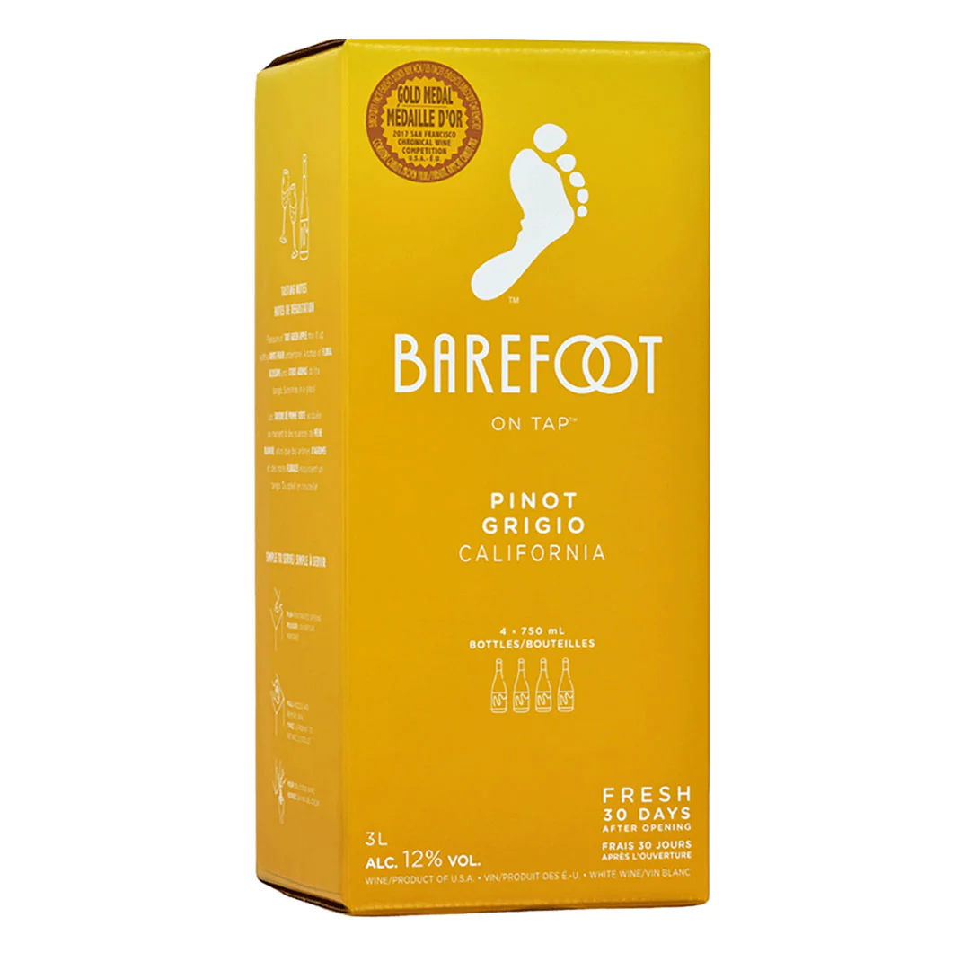Barefoot Pinot Grigio 3L