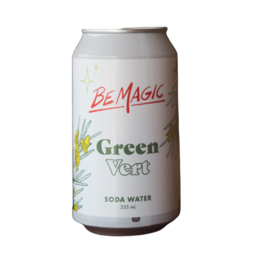 Be Magic Green Soda Water