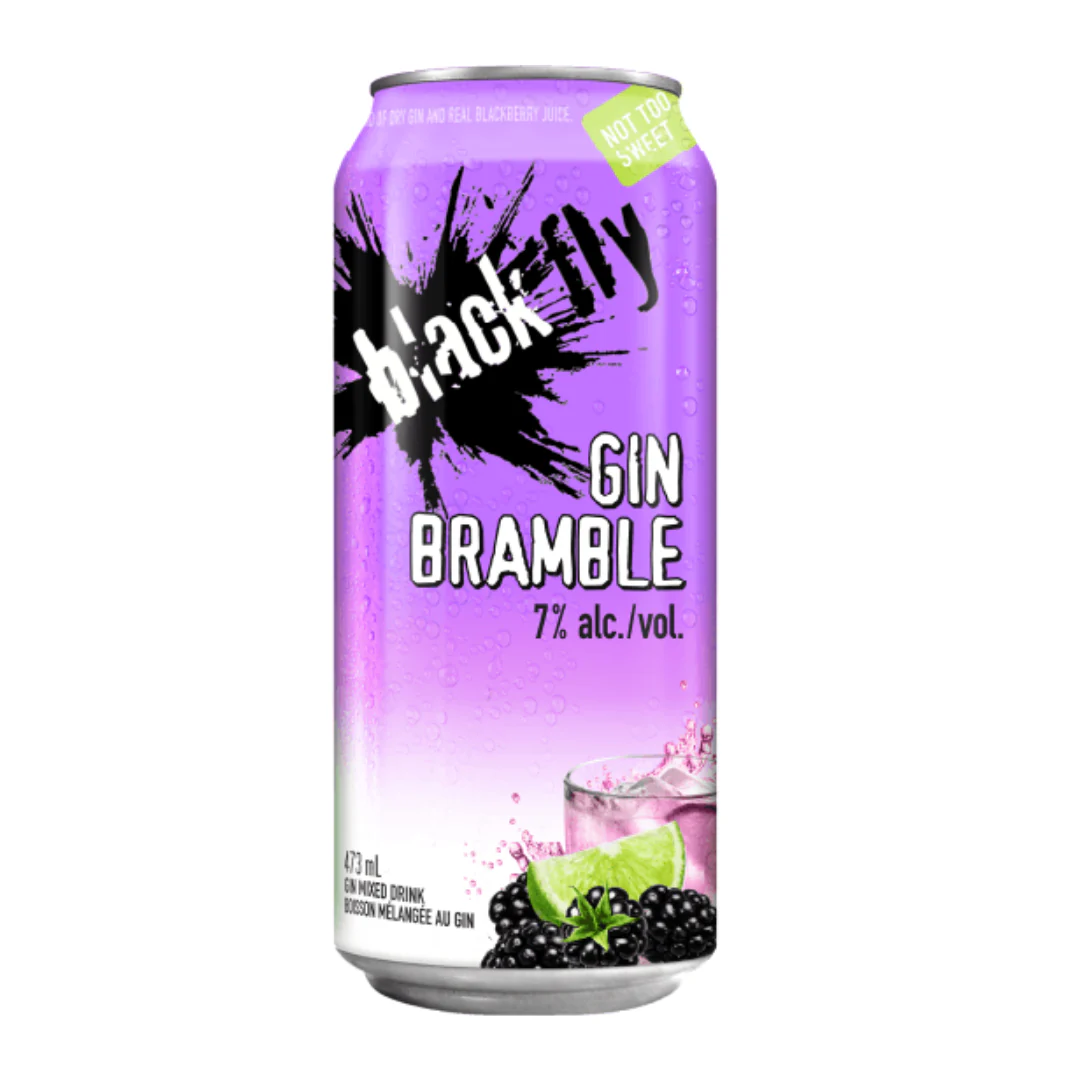 Black Fly Gin Bramble 473ml