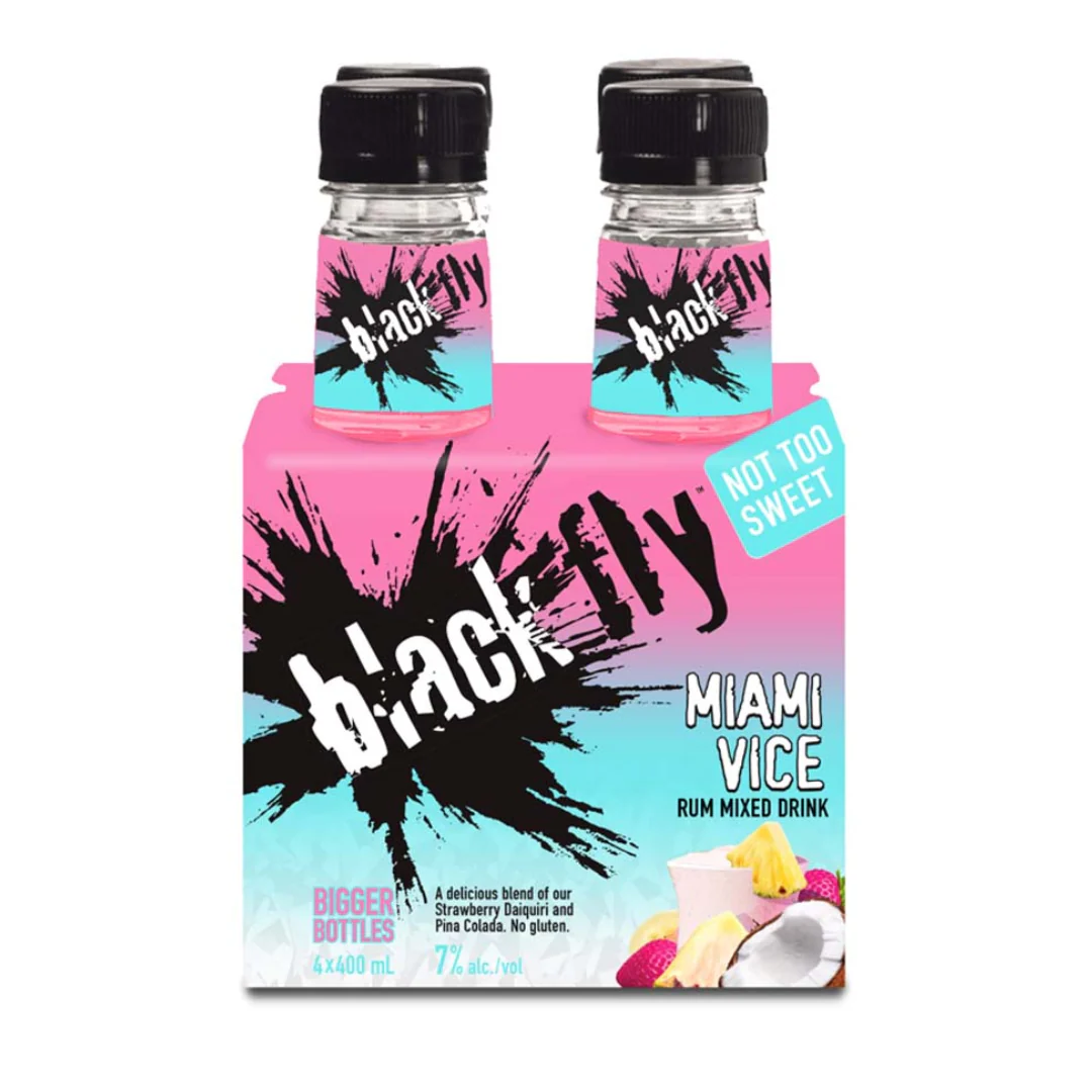 Black Fly Miami Vice 4 bottles