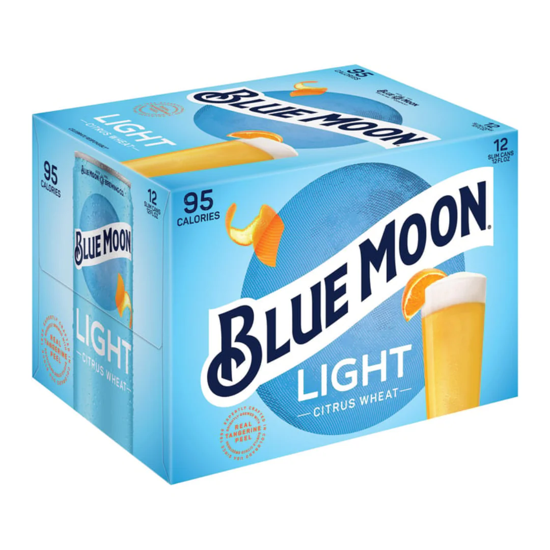 Blue Moon Light 12 cans