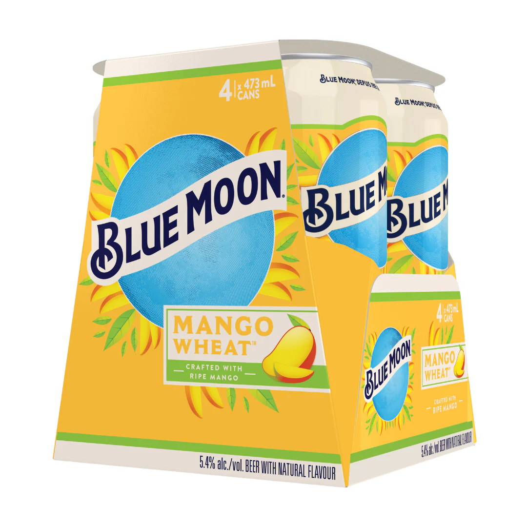 Blue Moon Mango Wheat 4 cans