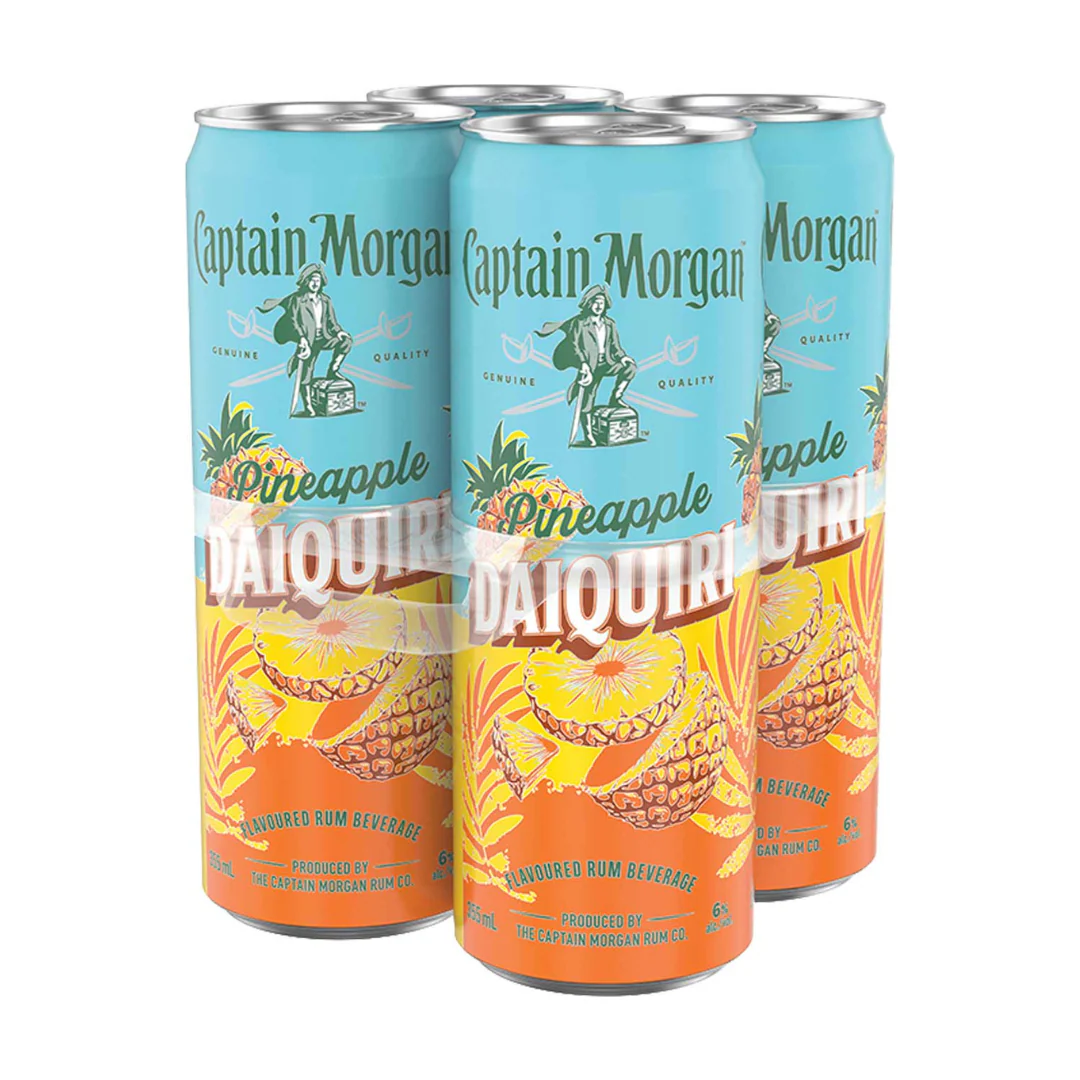 Captain Morgan Pineapple Daquiri 4 cans