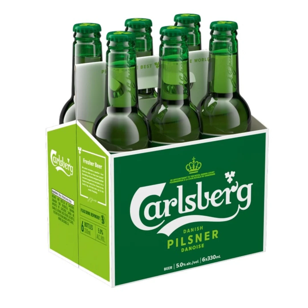Carlsberg Pilsner 6 Bottles