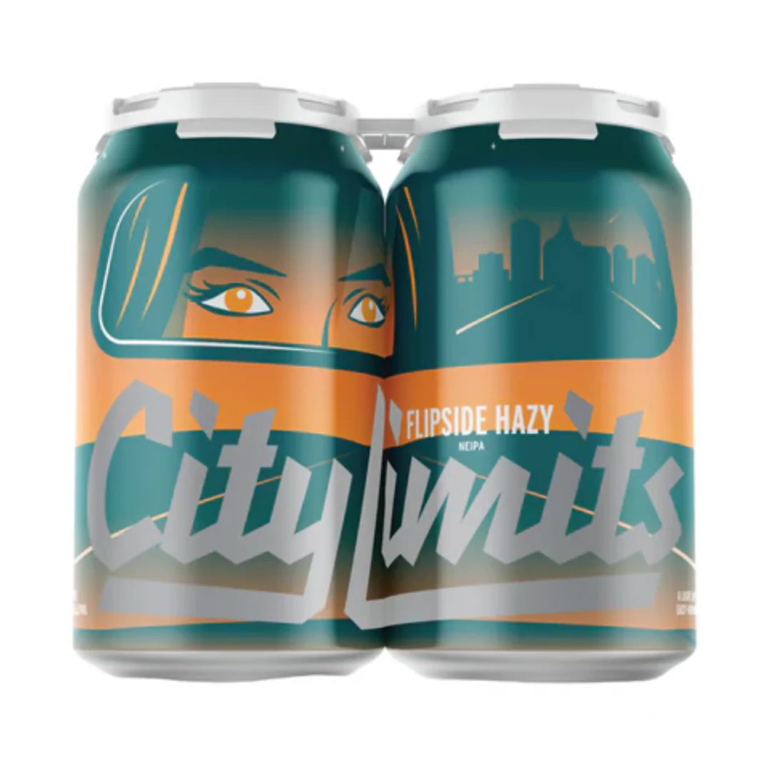 City Limits Flipside Hazy IPA 4 cans
