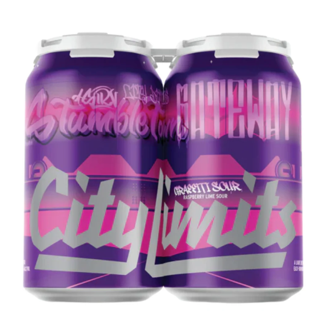 City Limits Graffiti Sour Raspberry Lime 4 cans