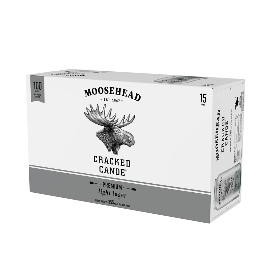 Cracked Canoe Premium Ultra Light Lager 15 cans