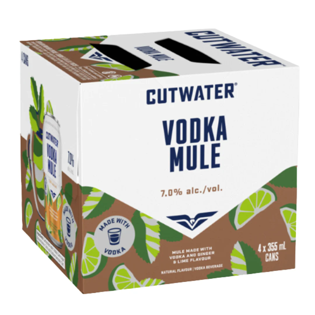 Cutwater Vodka Mule 4 cans