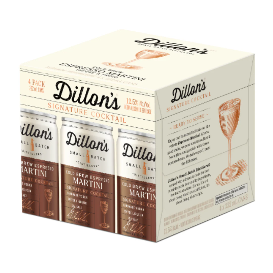 Dillon's Espresso Martini 4 cans