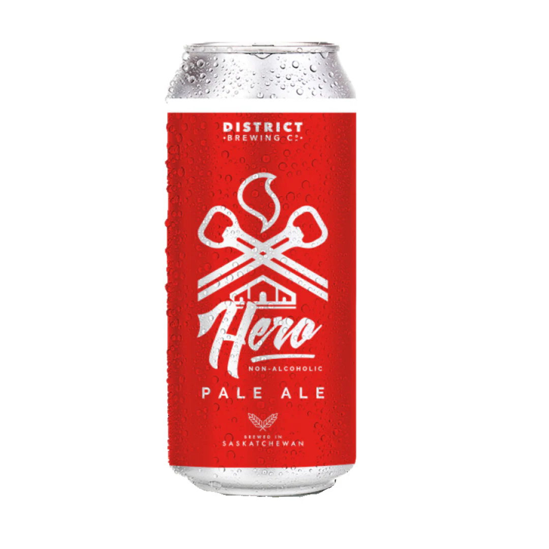 District Hero Pale Ale Non Alc  473 ml