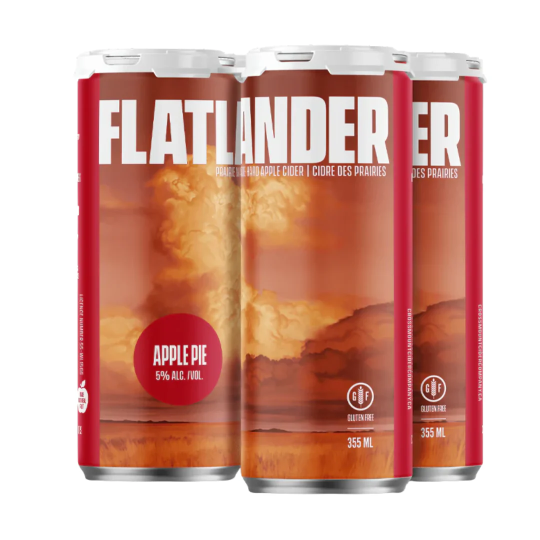 Flatlander Apple Pie 4 Cans