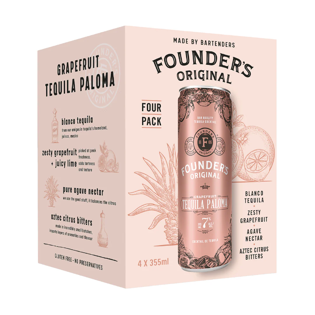 Founders Grapefruit Tequila Paloma 4 cans