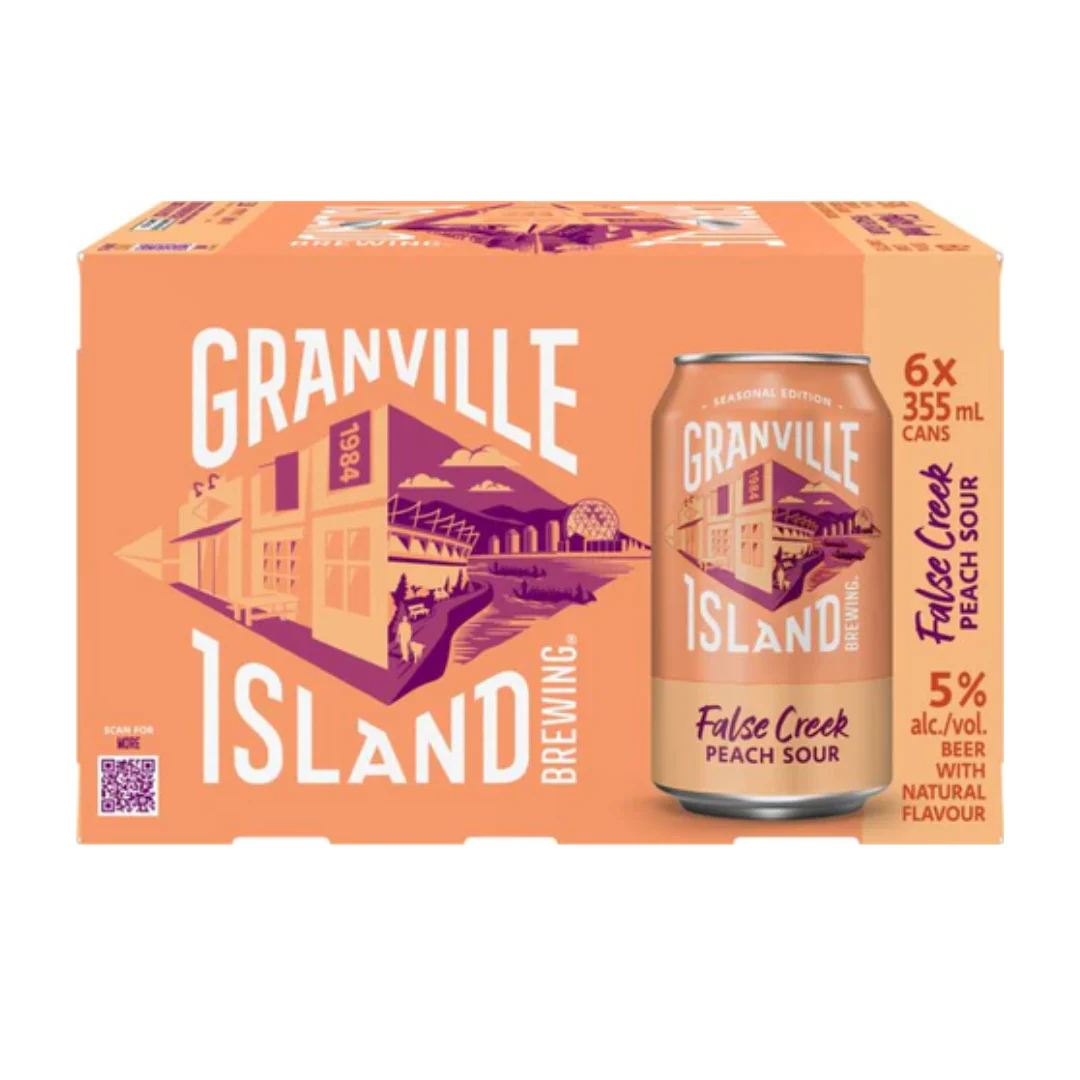Granville Island Brewing Peach Sour 6 Cans