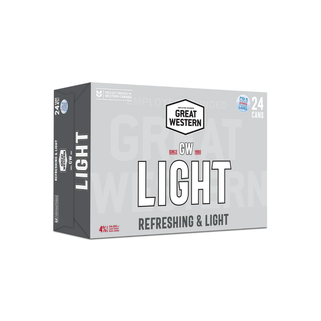 Great Western Light 24 Cans