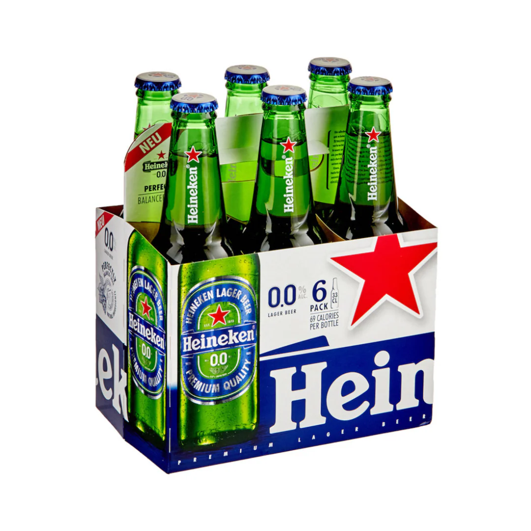 Heineken 0.0 6 Bottles