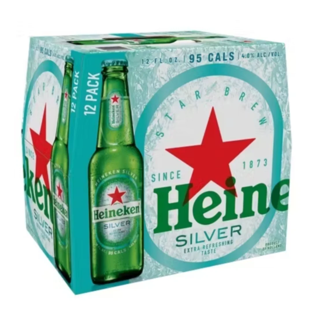 Heinieken Silver 12 bottles