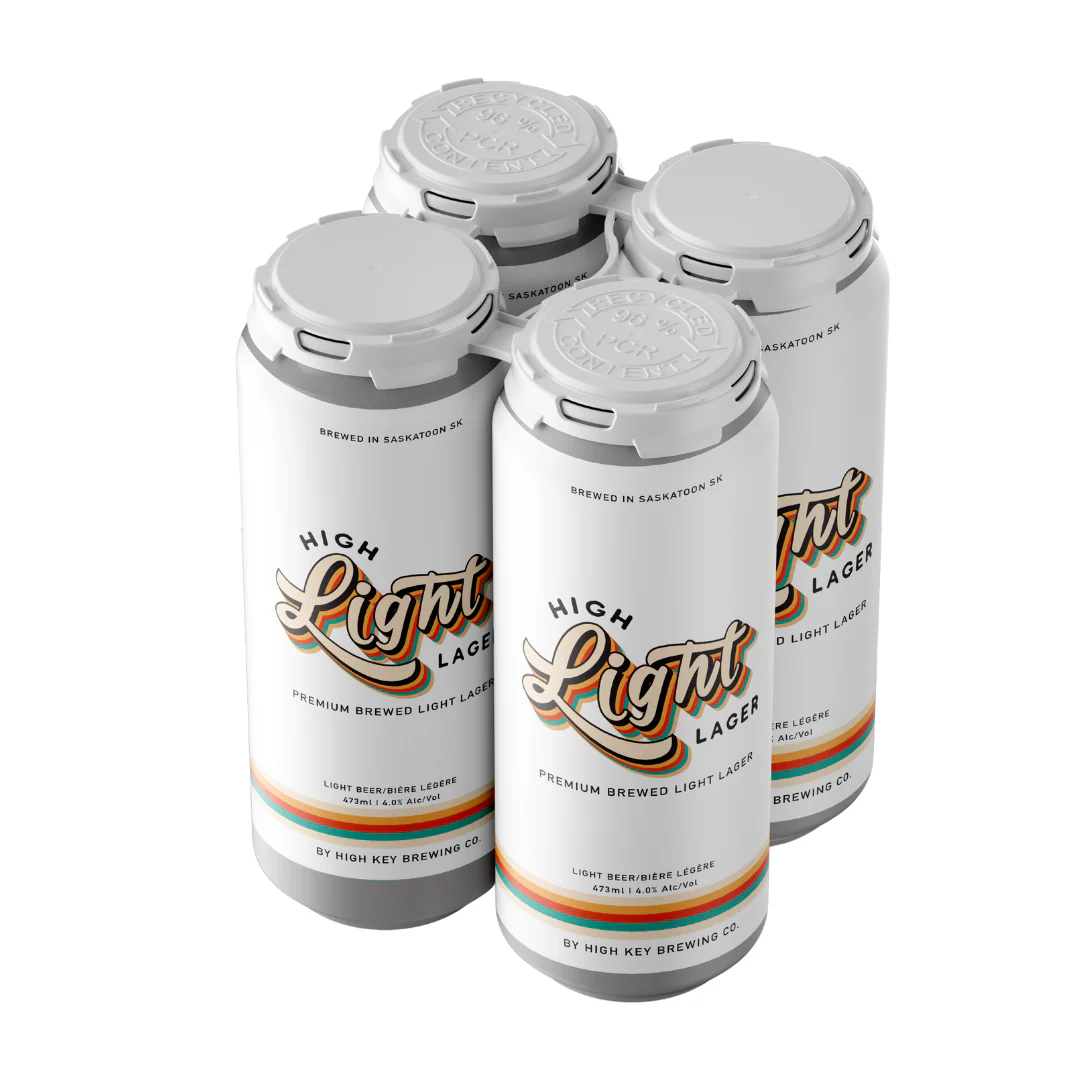 High Key High Light Lager 4 cans