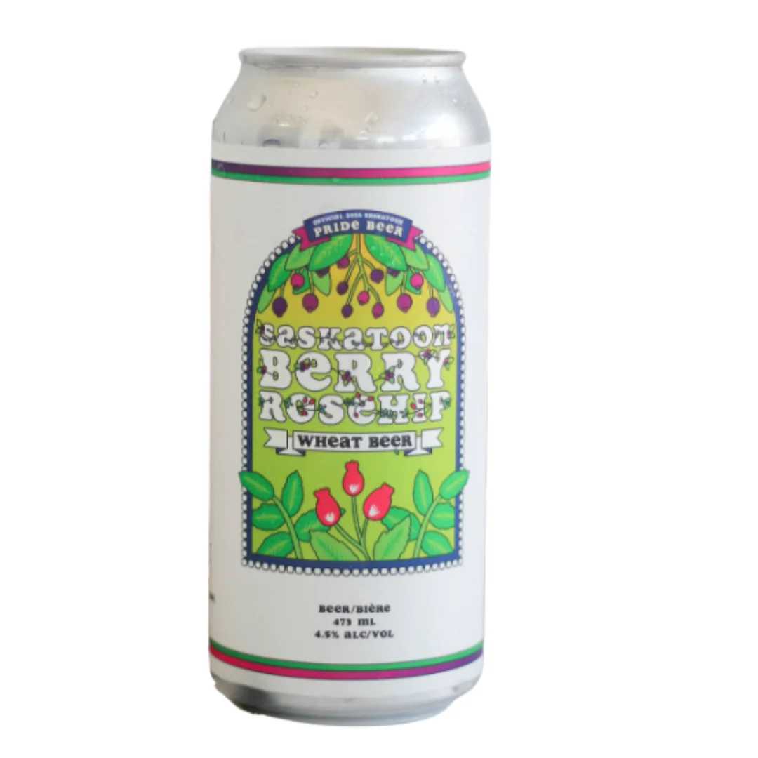 High Key Pride Beer Saskatoon Berry Rosehip Wheat 4 cans