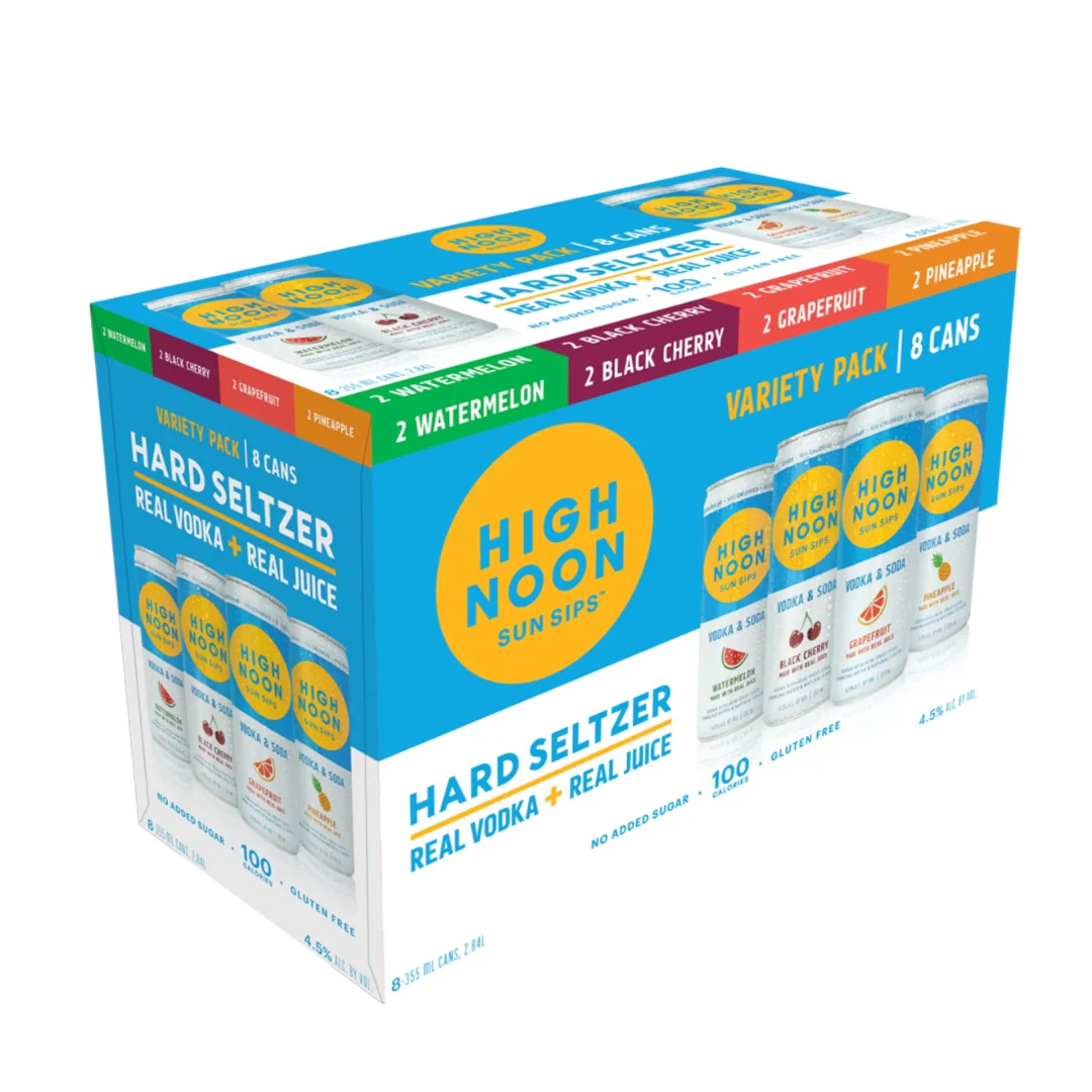 High Noon Variety Pack 8 cans