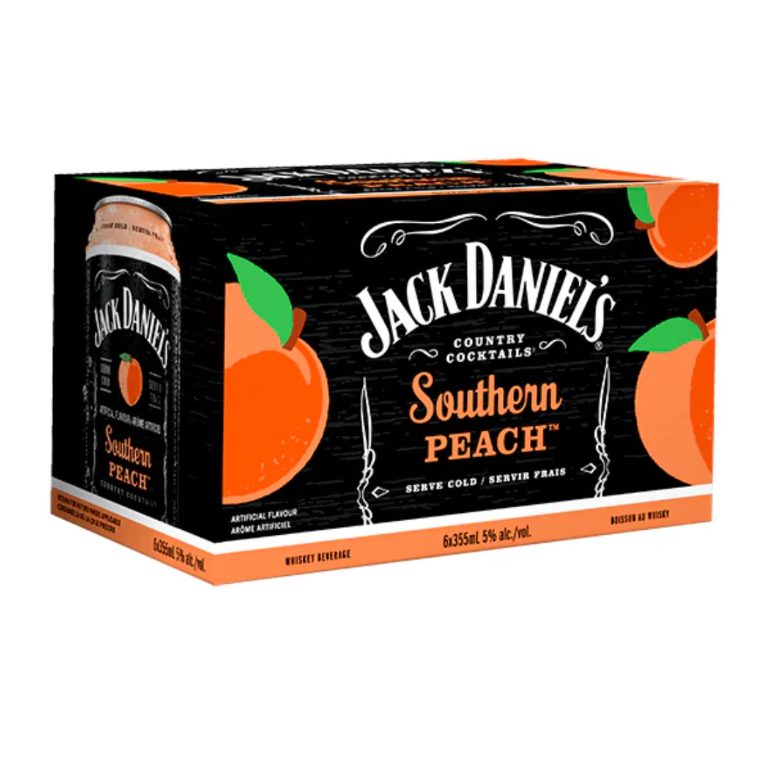 Jack Daniel's Country Cocktails Peach 6 cans