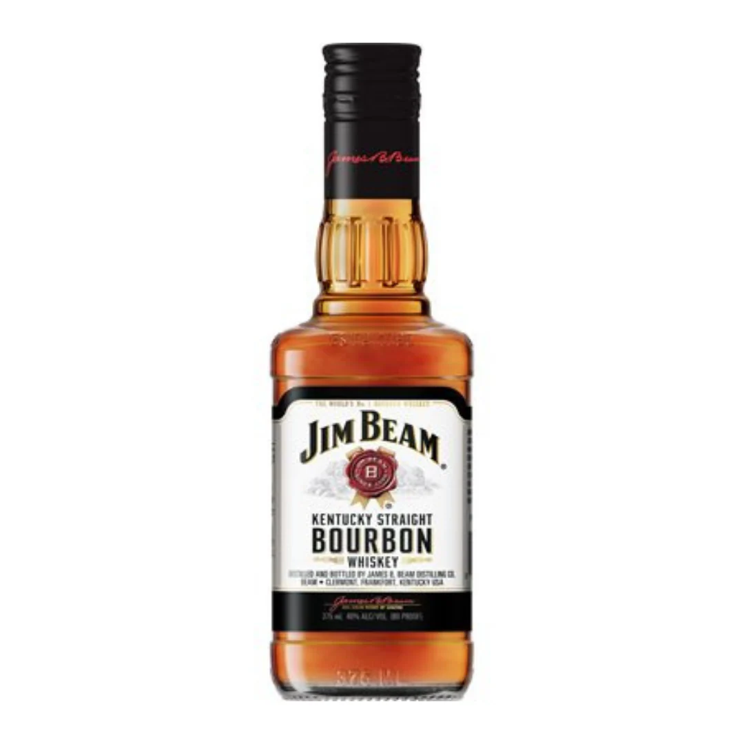 Jim Beam White Label Bourbon 375 mL