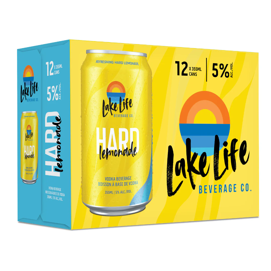 Lake Life Lemonade 12 cans