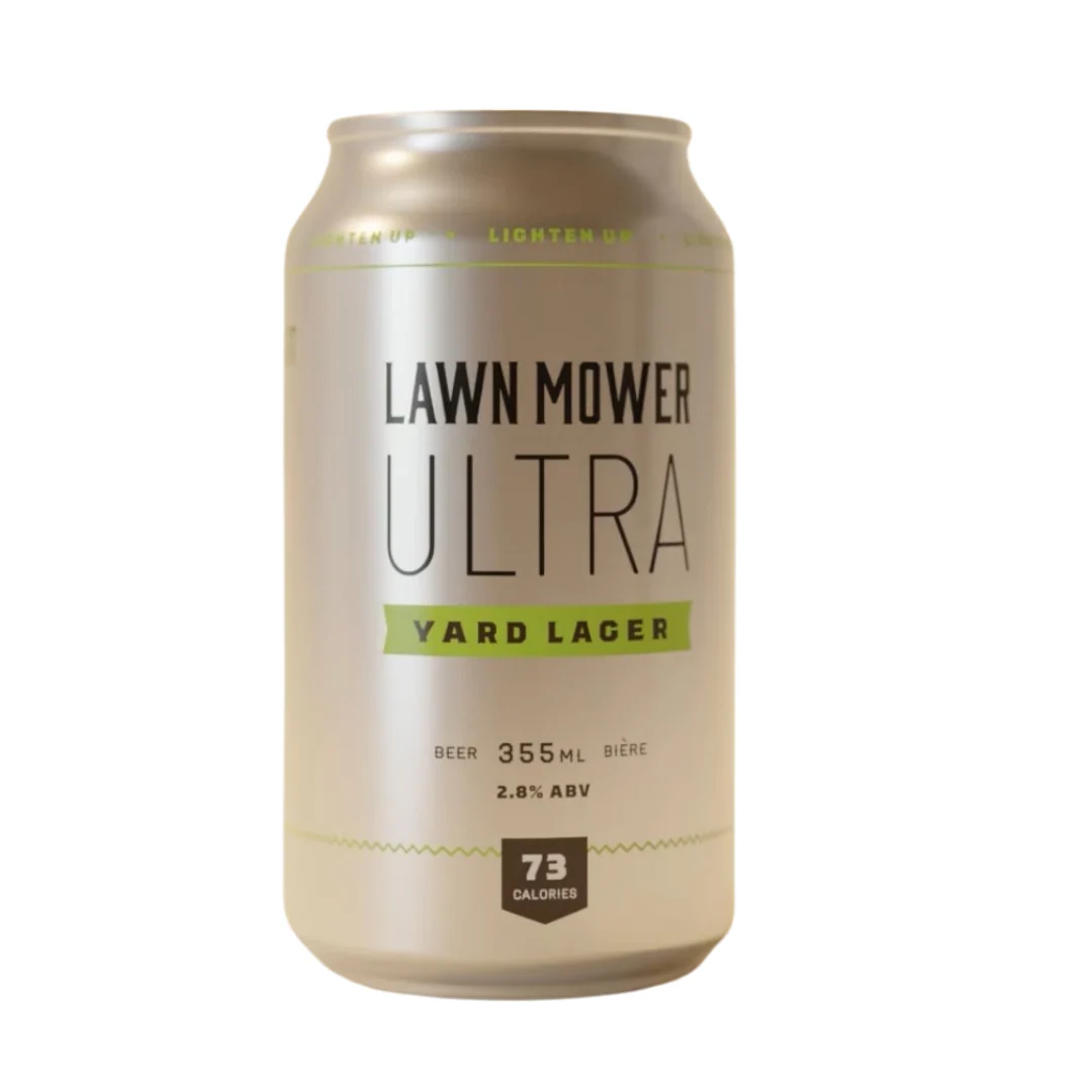 Lawn Mower Yard Lager Ultra 6 cans