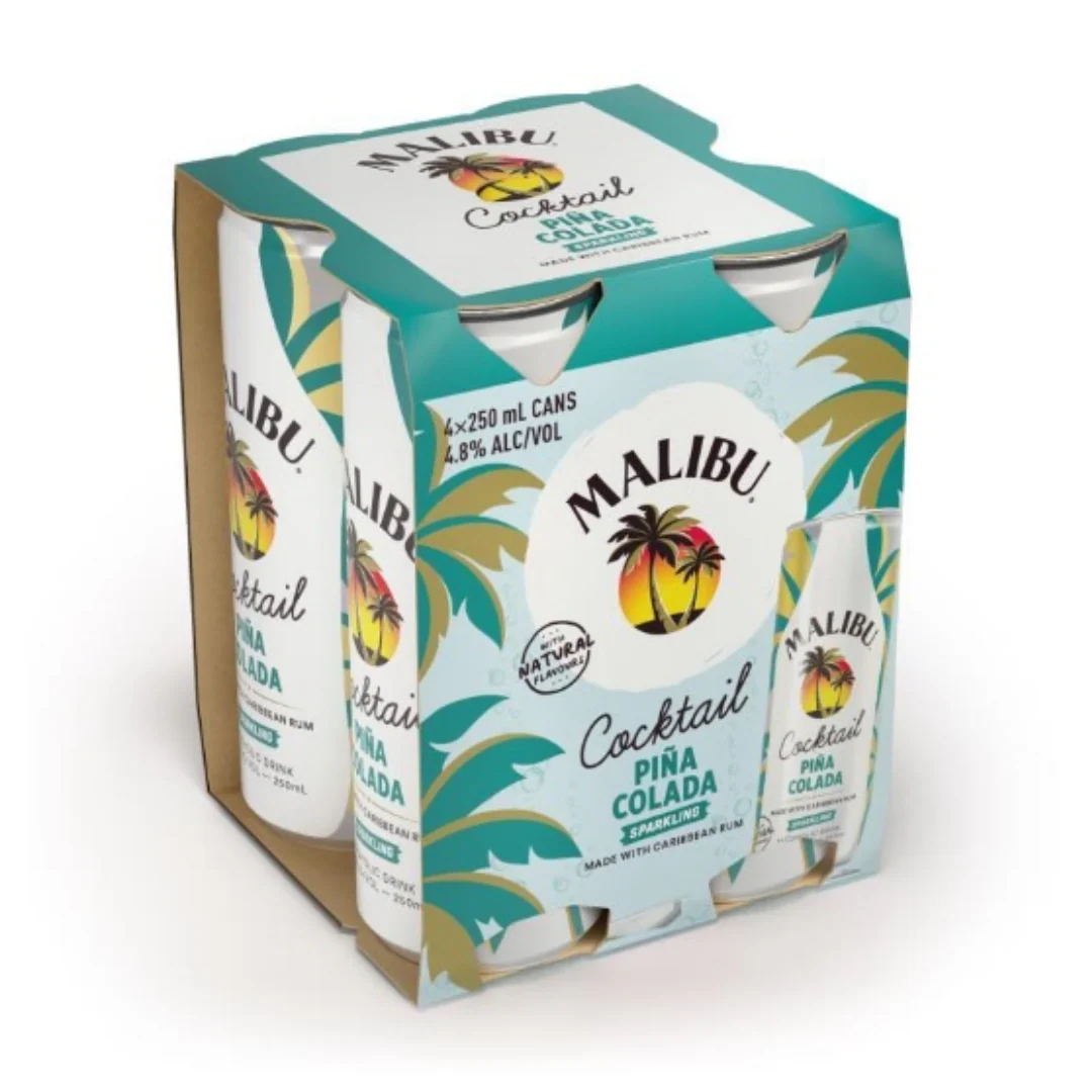 Malibu Pina Colada 4 cans