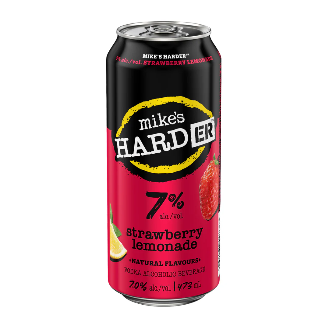Mike's Harder 7% Strawberry Lemonade 473ml