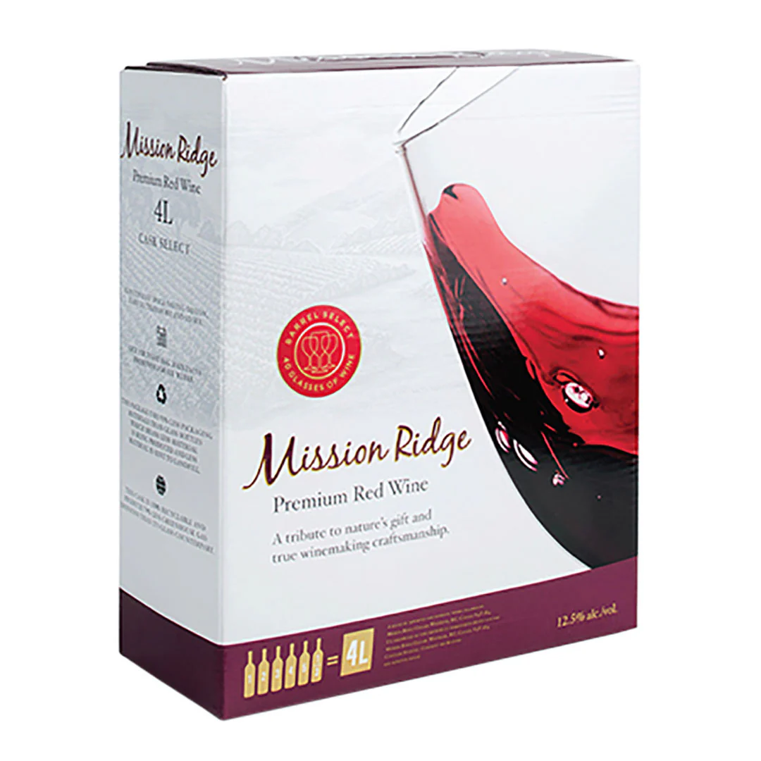 Mission Ridge Cask Select Dry Red 4L