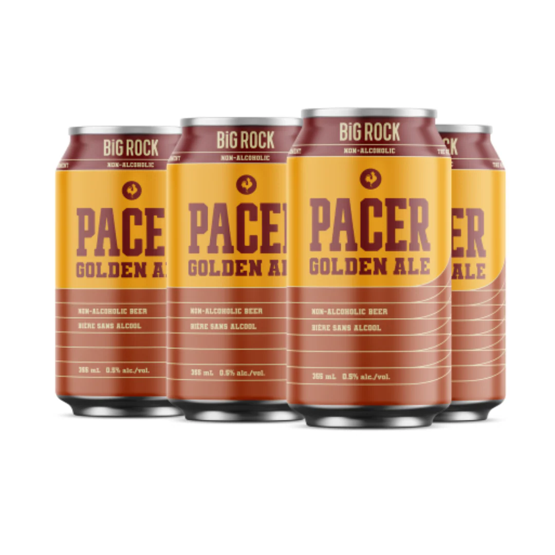 Big Rock Pacer Non Alc Golden Ale 6 cans