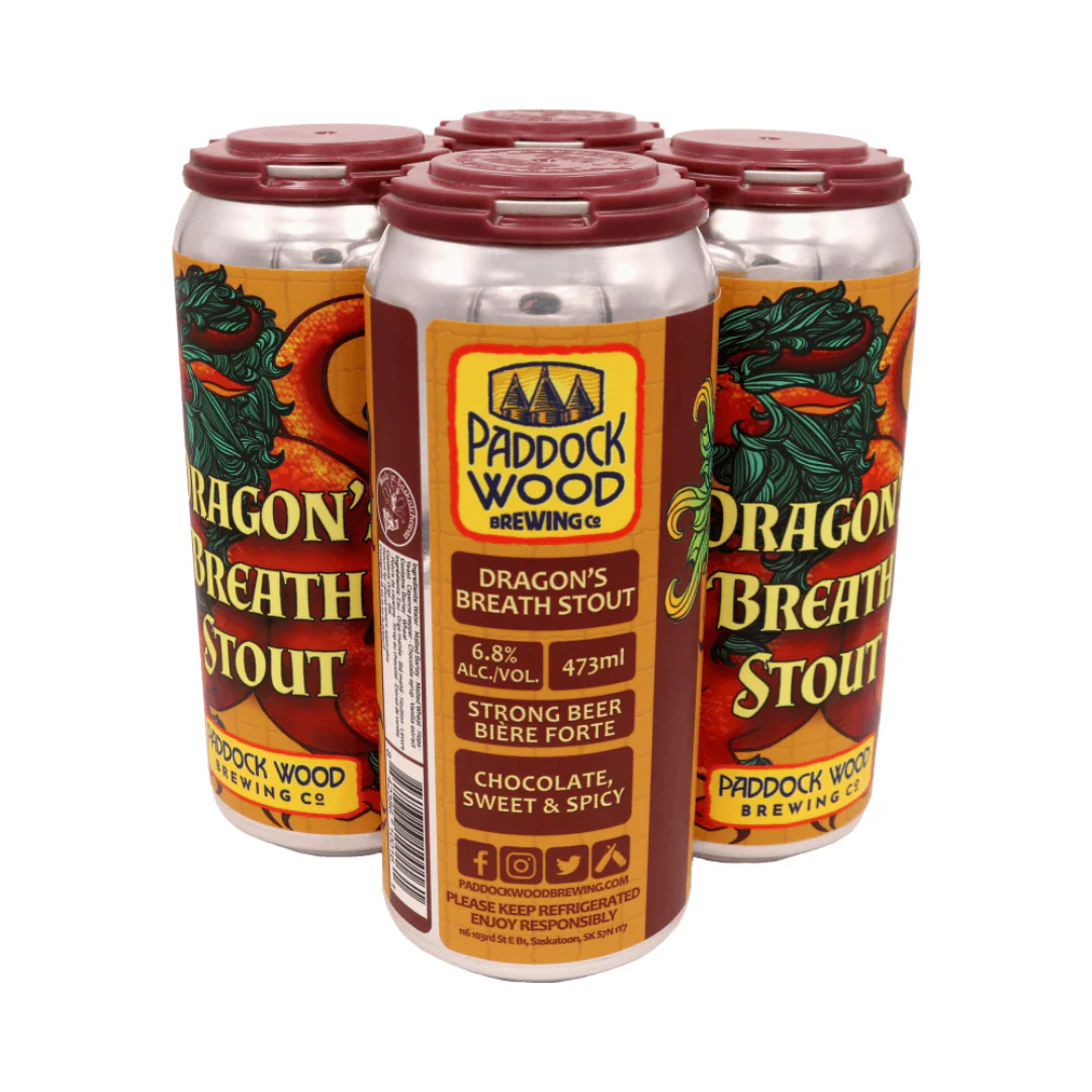 Paddock Wood Dragons Breath Stout 4 Cans