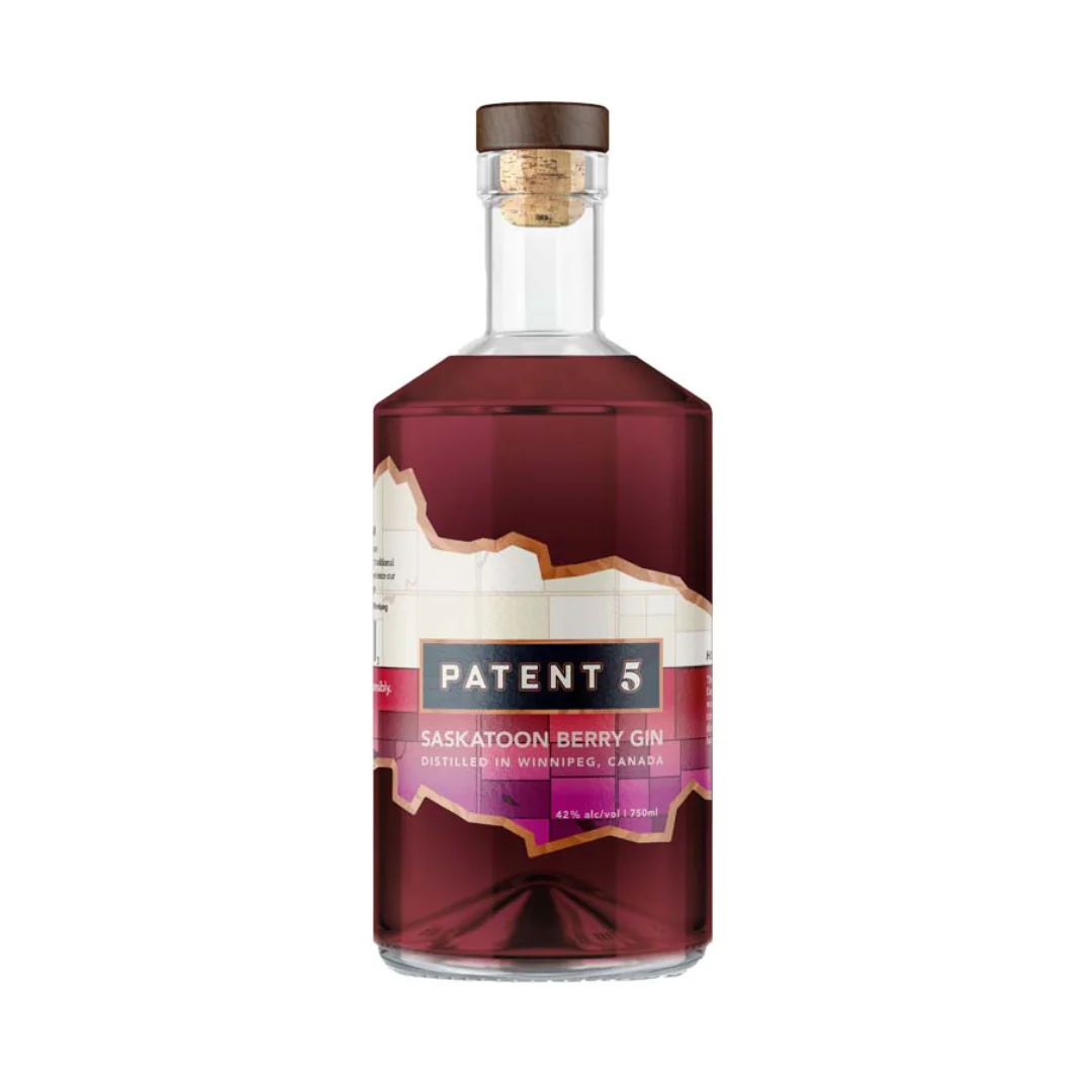 Patent 5 Saskatoon Berry Gin