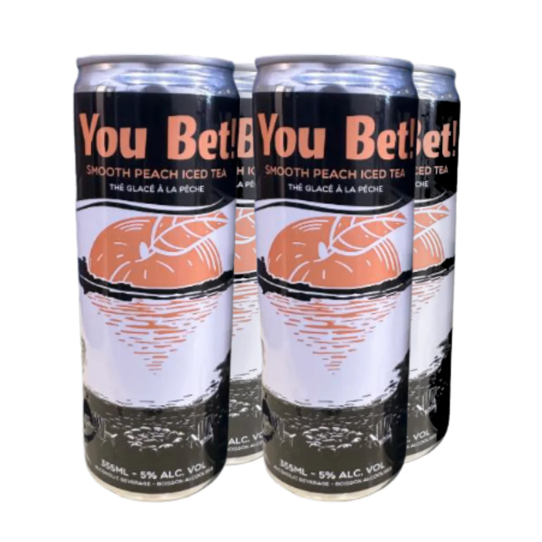 Phantom Light You Bet Peach Iced tea 4 cans