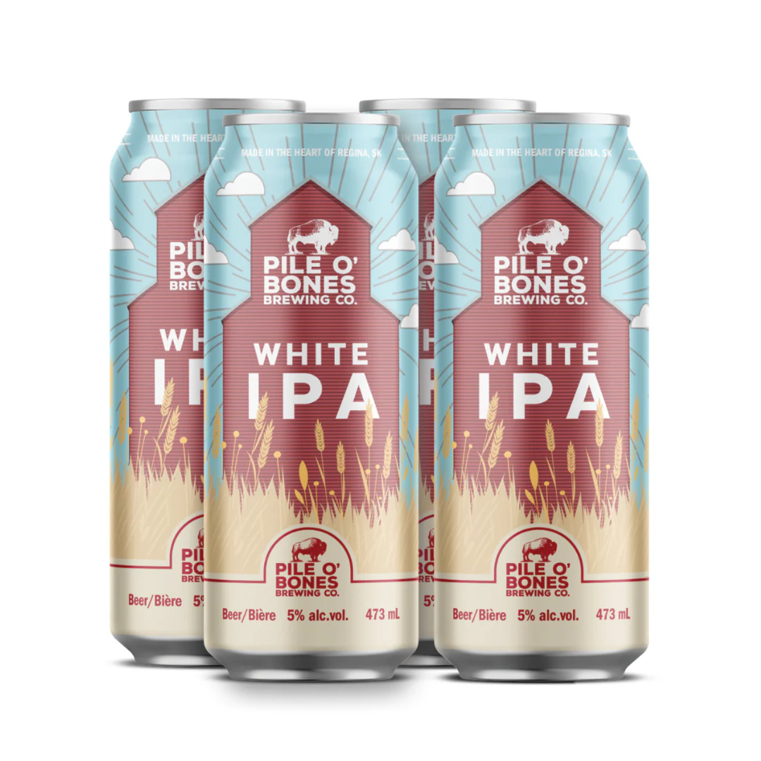 Pile O'Bones White IPA 4 Cans