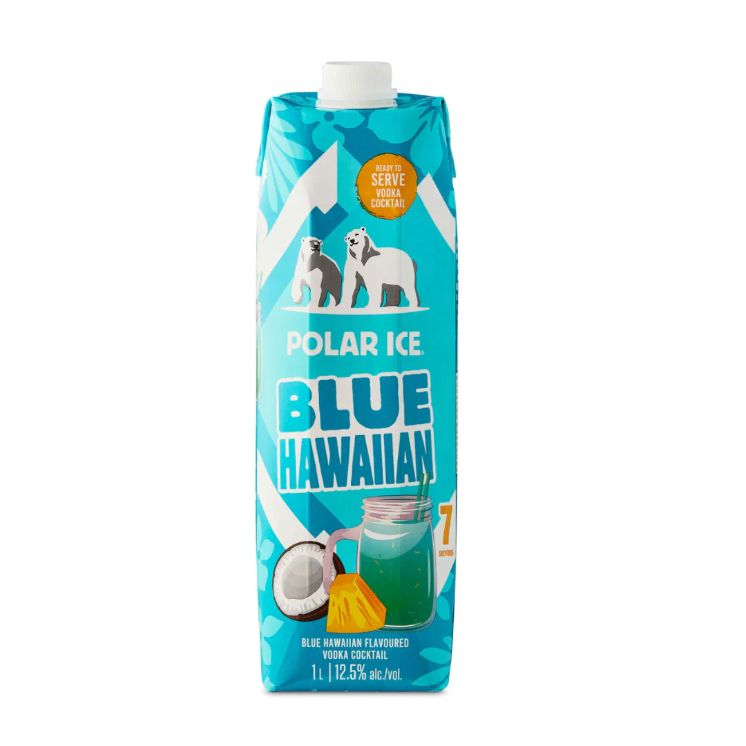 Polar Ice Blue Hawaiian 1L