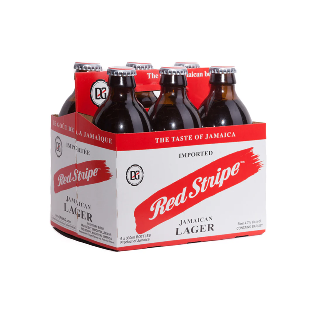 Red Stripe Lager 6 Bottles