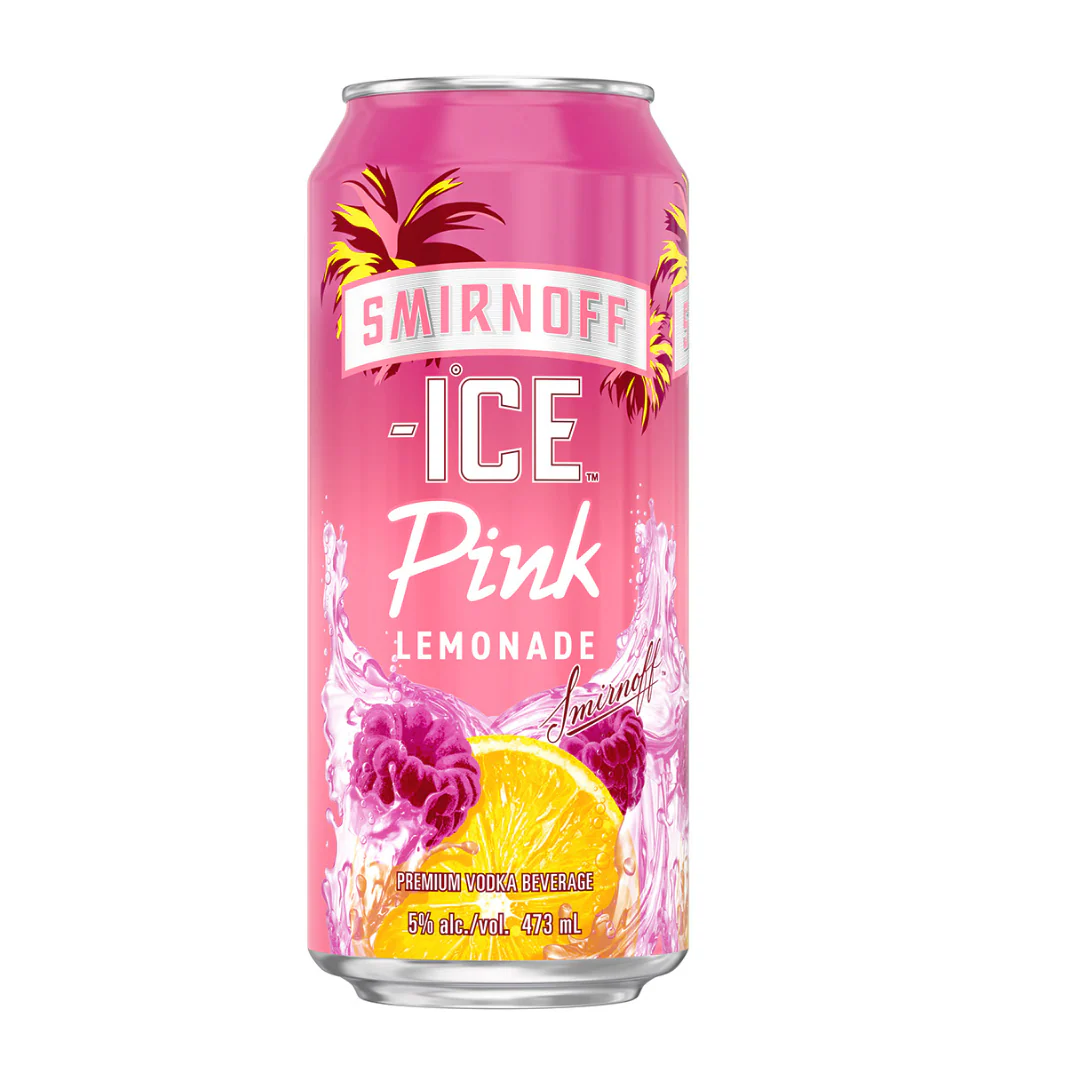 Smirnoff Ice Pink Lemonade 473ml