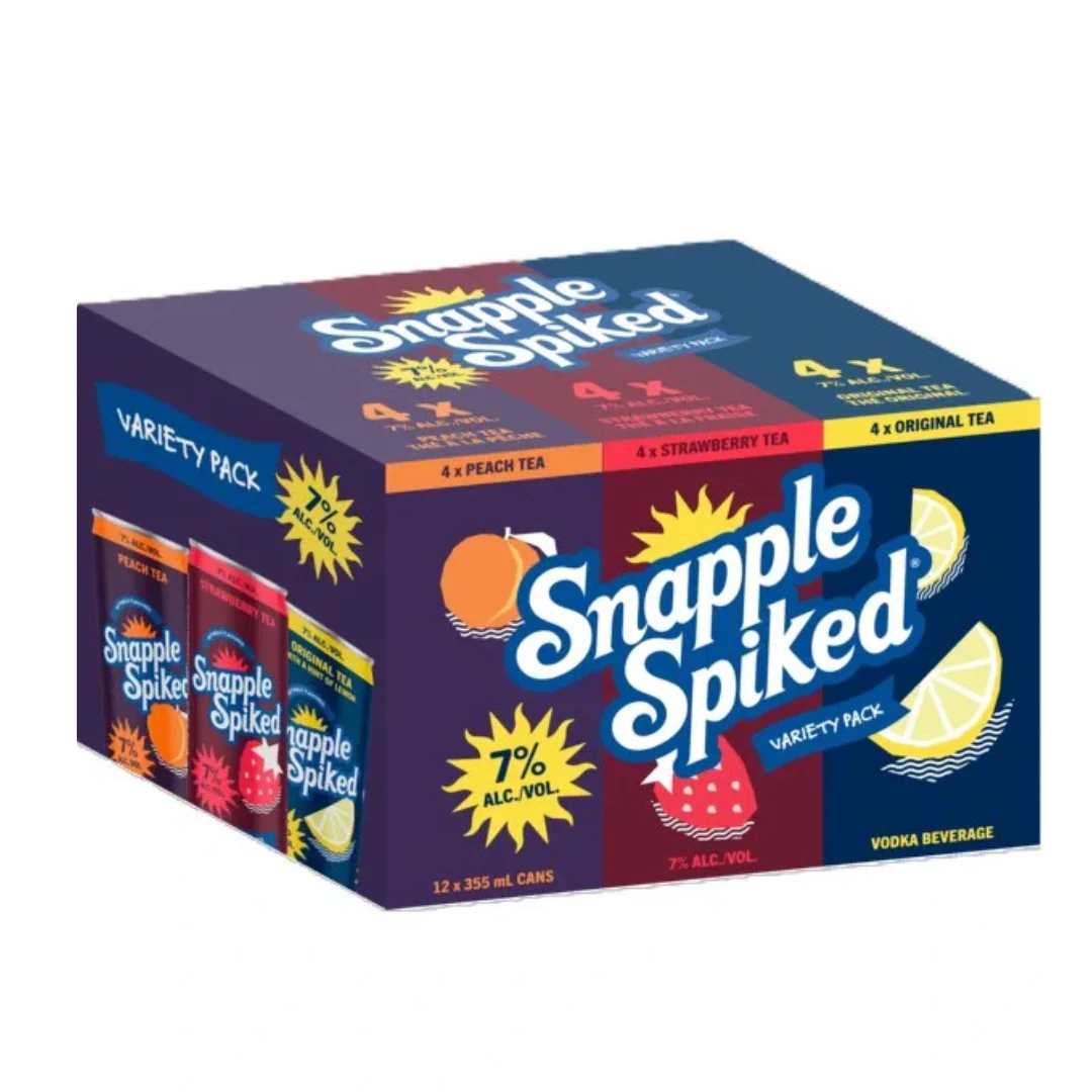 Snapple Spiked 7% Variety Pack 12 cans