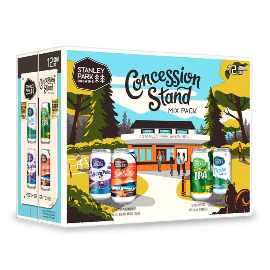 Stanley Park Mixer Concession Stand 12 cans