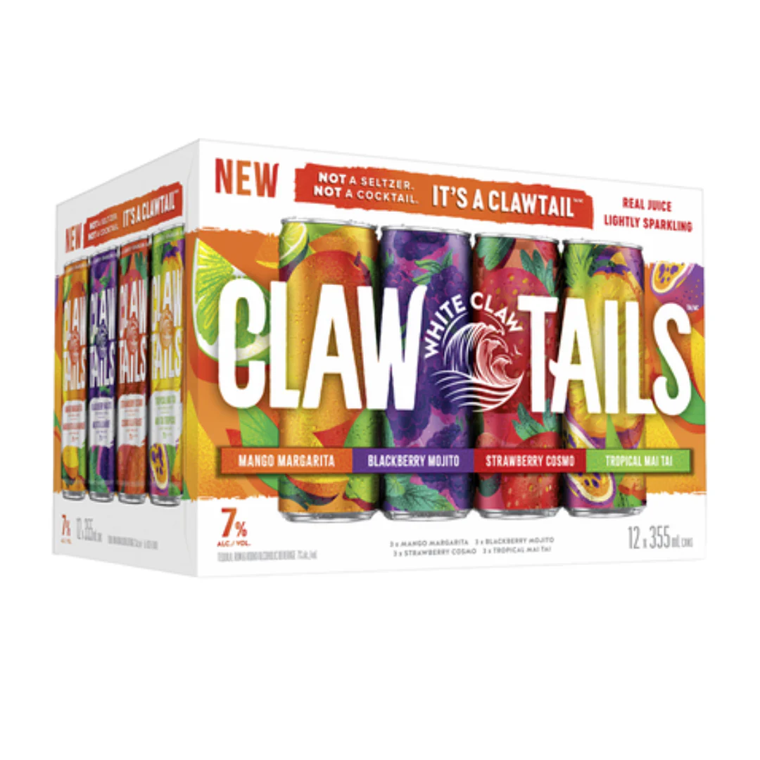 White Claw Clawtails Variety Pack 12 cans