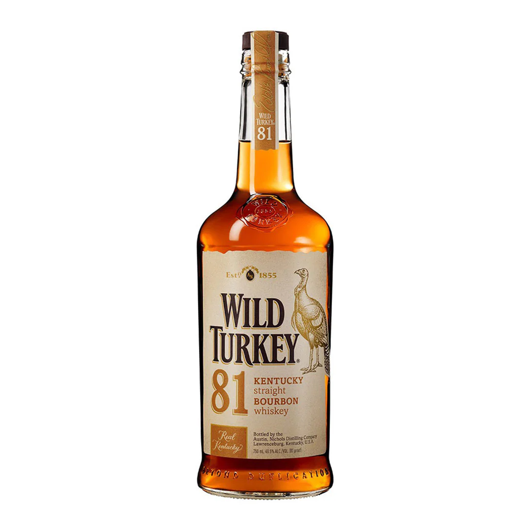 Wild Turkey 81 Proof Kentucky Straight Bourbon